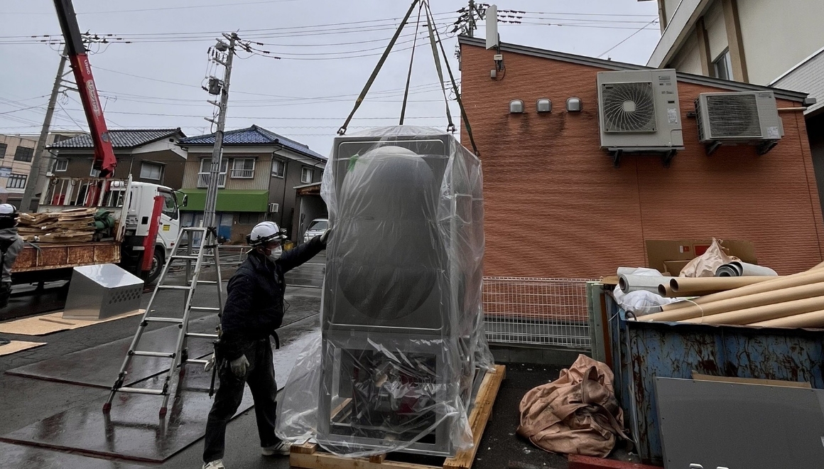 空調機器の設置